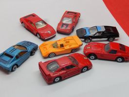 7x Ferrari Minis -China/Macau - no names   %% Ausverkauf %%