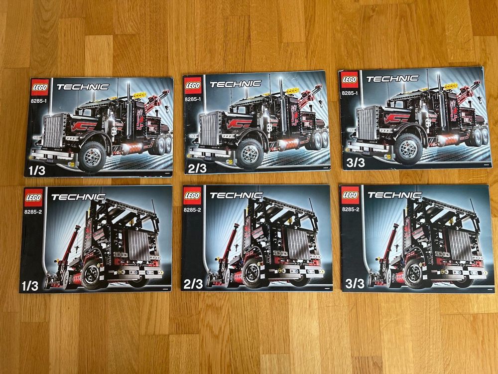 LEGO Technic 8285 - Truck Anleitung | auf Ricardo