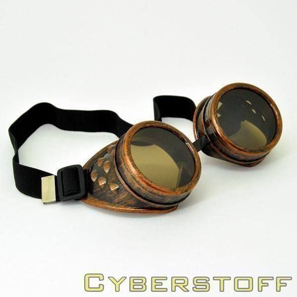 Occhiali & Lenti: Cyber Goggles Steampunk Kupfer Schweisse – Nuovo e nell'imballaggio originale da Amriswil venduto da JaJa-Express 2