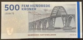 Dänische Krone 500, Winter Edition, Top Zustand!