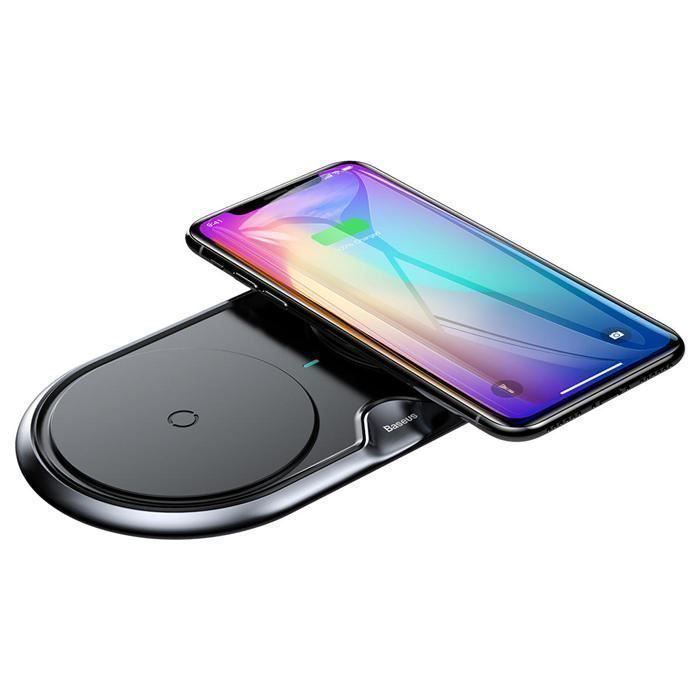 Baseus Ladegeräte: Qi double chargeur induction iphone 15/14/13 pro max – Neu und originalverpackt aus Morges von DigiAC 2