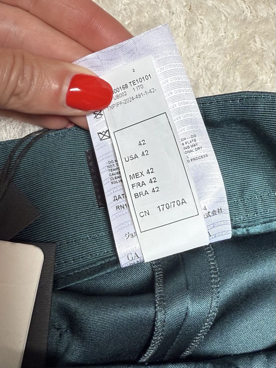 Armani Hosen: Giorgio Armani pants 2800 new – Neu (gemäss Beschreibung) aus Barna von orbuyorcry 7