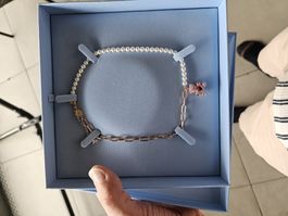 Swarovski Teddy Halskette rosé Kristall 