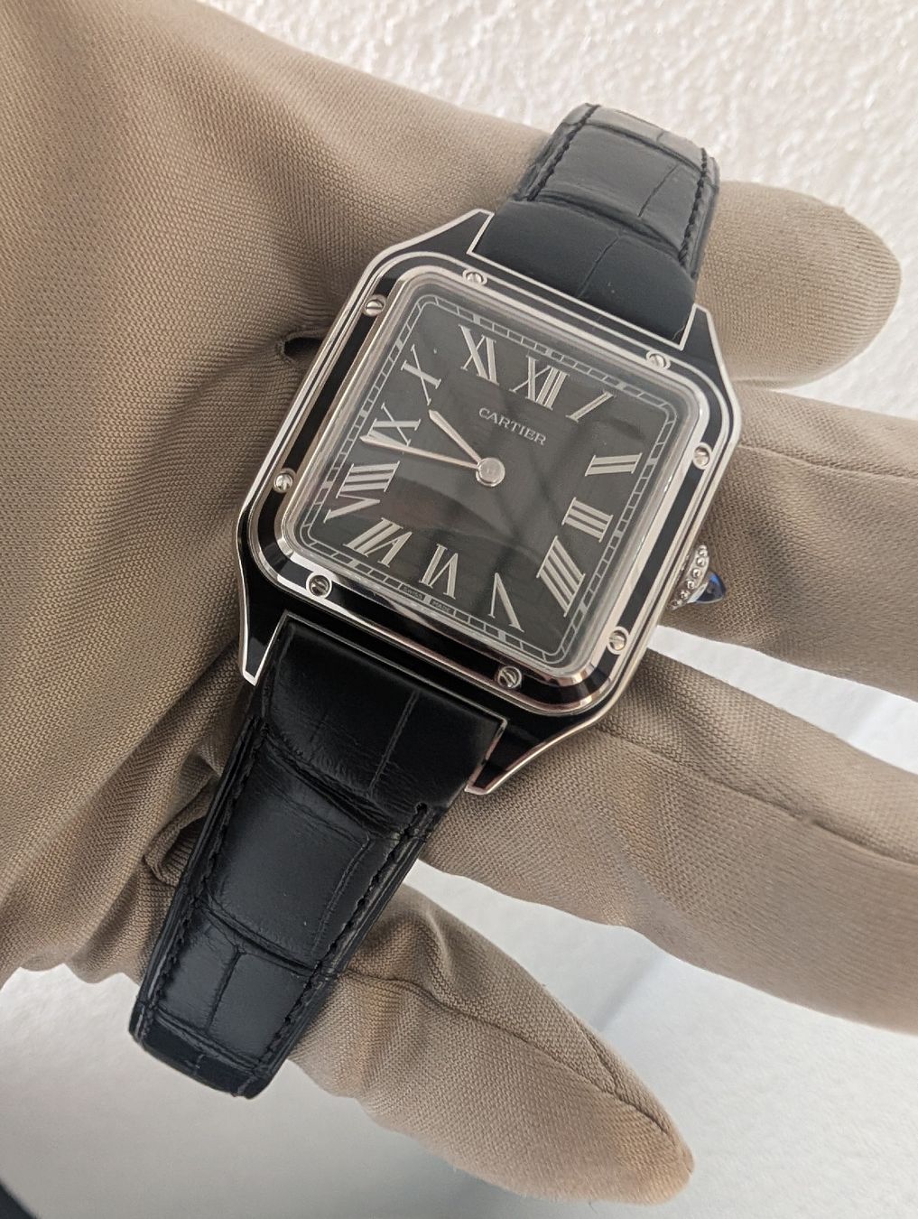 Cartier Orologi: Cartier Santos Dumont WSSA0046 – Nuovo e nell'imballaggio originale da Gossau SG venduto da honeybeauty
