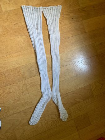Ältere Netzstrümpfe Trachtenstrümpfe