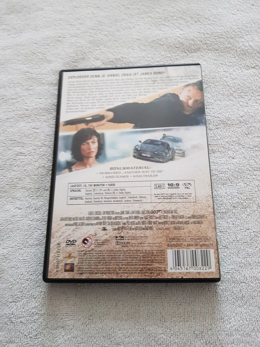 Tutti i DVDs: James Bond - Ein Quantum Trost (DVD) – Usato da Liestal venduto da tonic 2