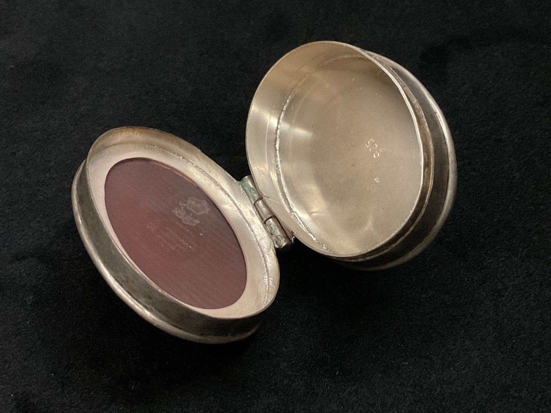 Zuckerdosen: Dösli aus Silber mit Steindecko – Gebraucht aus Bettwiesen von wicking27 2