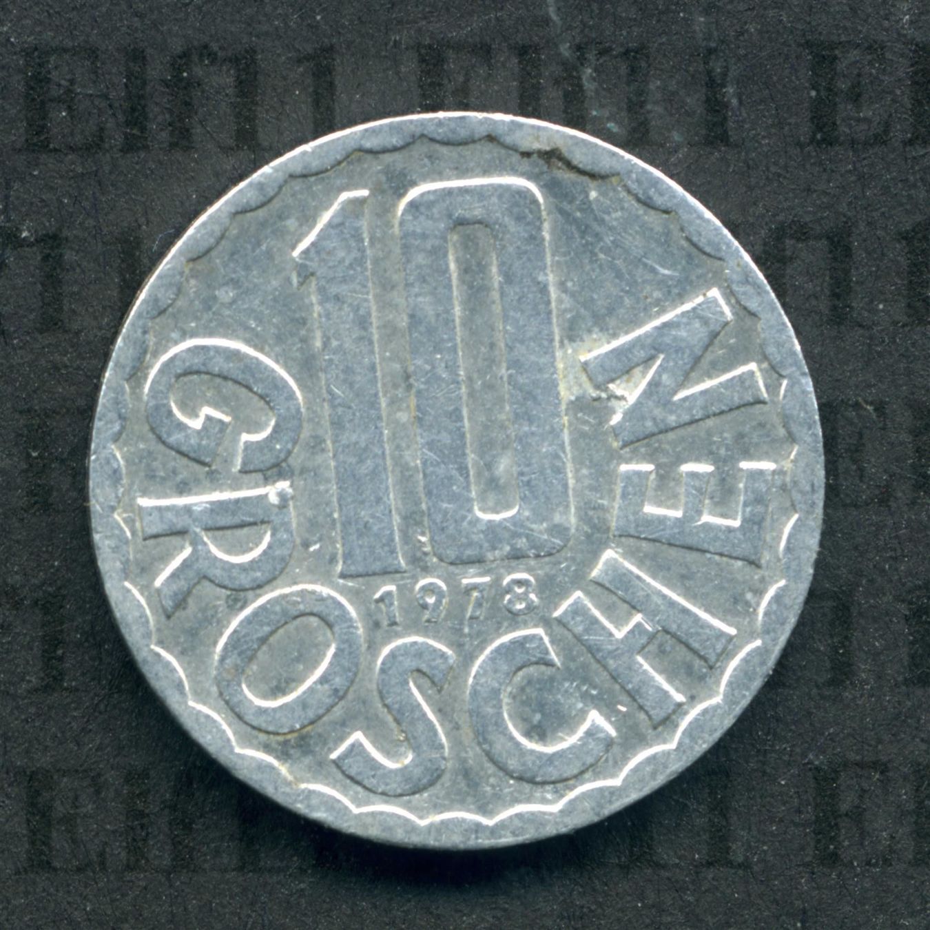 Tutti le monete: ATS___0.10 1978 ss-vz 10 Groschen – Usato da Widnau venduto da Elf11