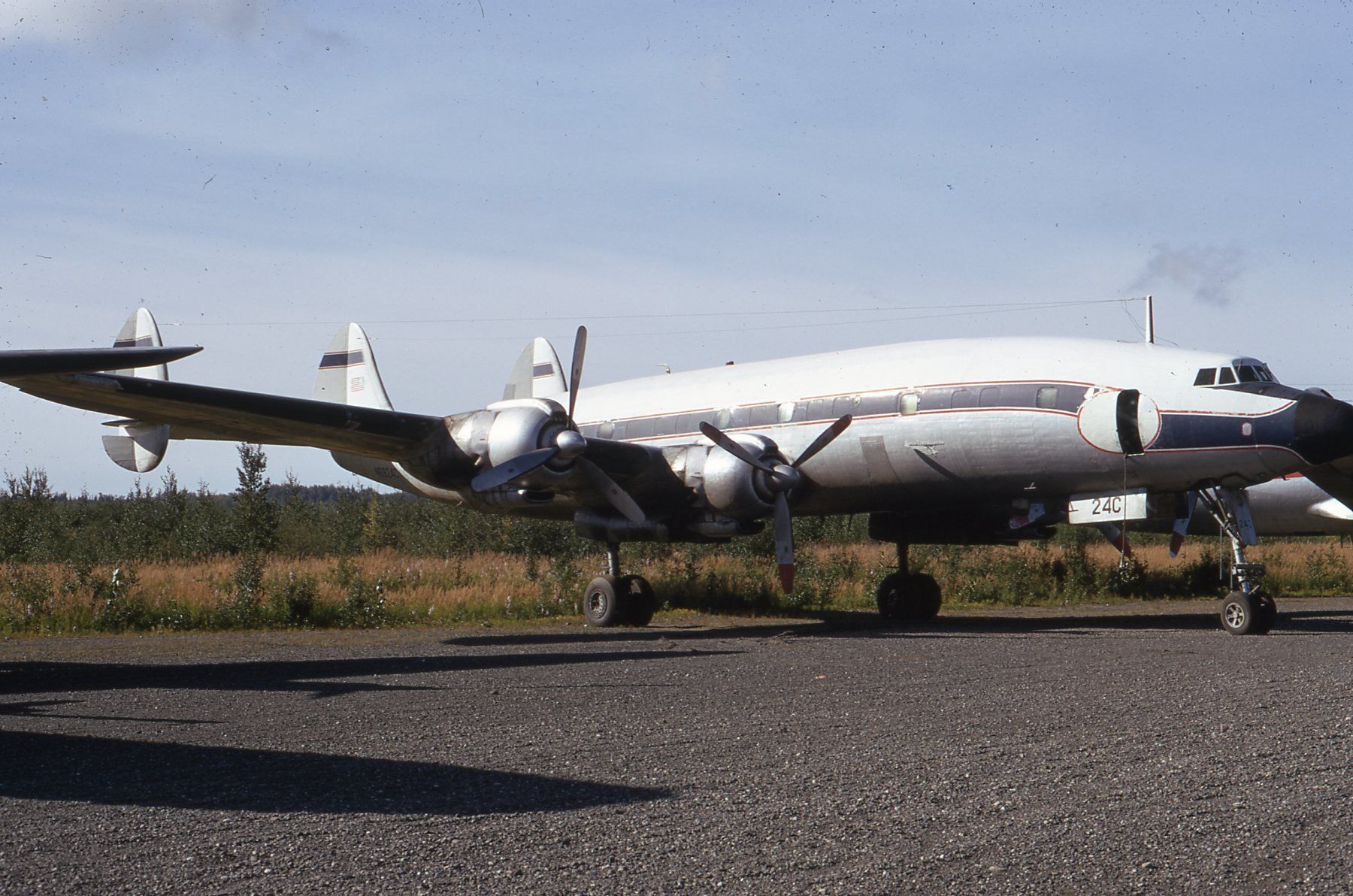 Foto & Immagini: Dia Flying Tigers Lockheed L-1049 Super Constellation N6924C – Usato da Winterthur venduto da rotkur