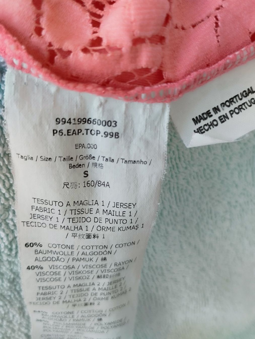 Tops: MAX&Co. Spitzentop Gr. S, lachsfarben, neuwertig – Gebraucht aus Paradiso von byrek 6