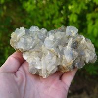 Calcit mit etwas Boulangerit Einschlüssen von Rumänien 274gr