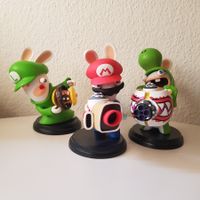 Rabbids - Mario, Luigi, Yoshi, Set 3 Figuren