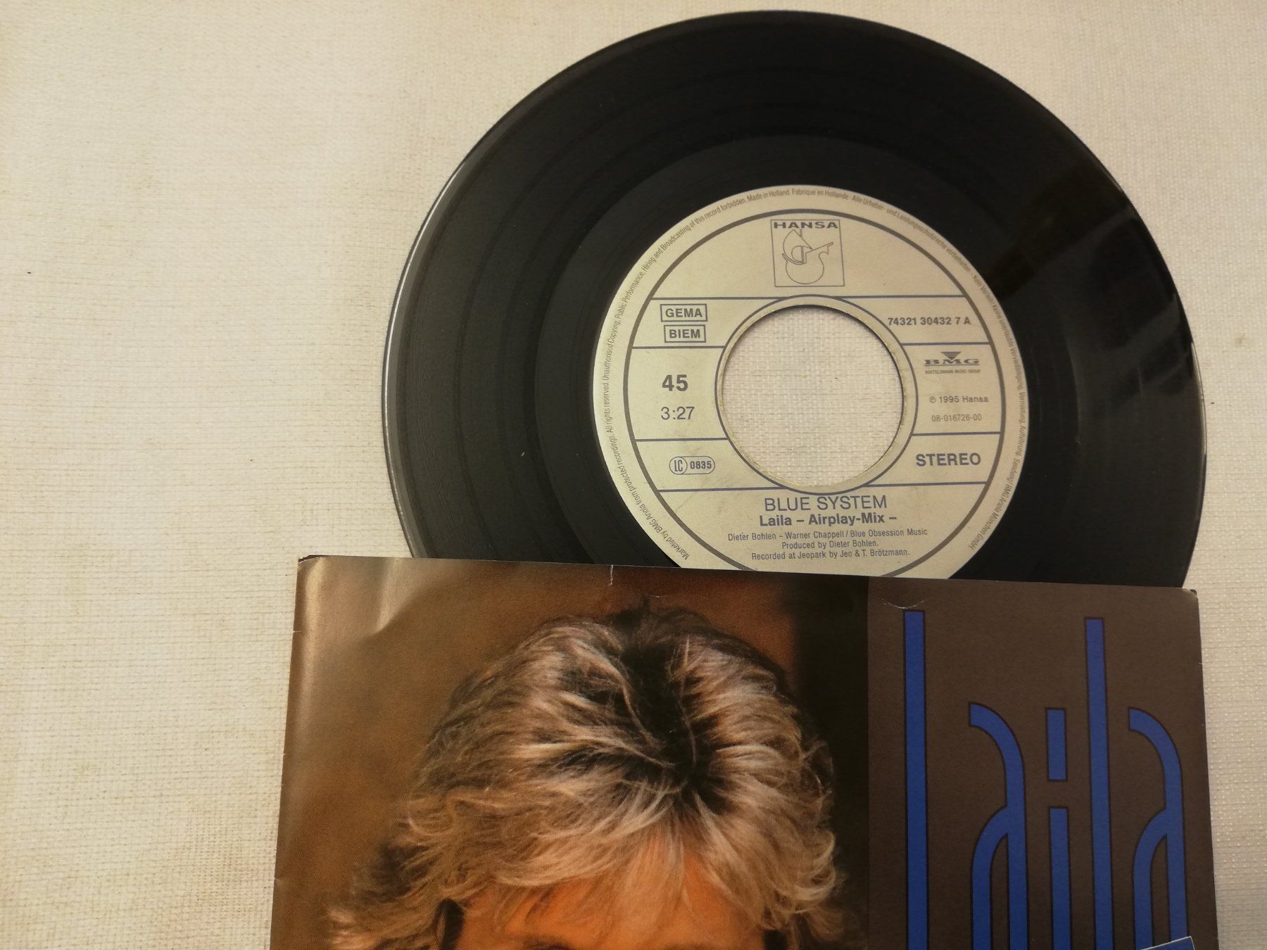 Dischi in vinile: BLUE SYSTEM - LAILA (SINGLES 7") – Usato da Bern venduto da Vinylsound.ch 2