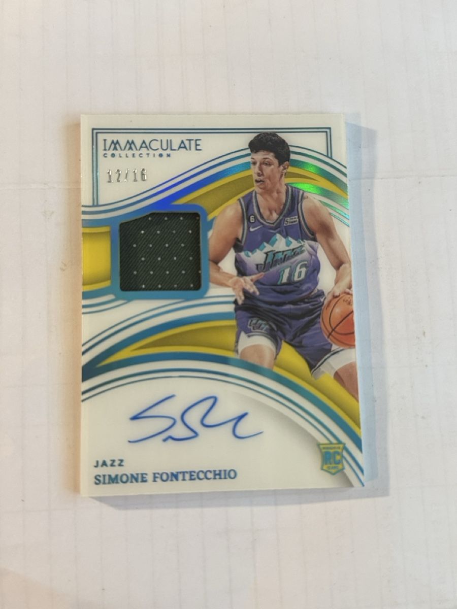 Panini Carte collezionabili: 2022-23 Panini Immaculate Collection - Rookie Patch Auto – Nuovo (secondo la descrizione) da Baar venduto da sp7ni