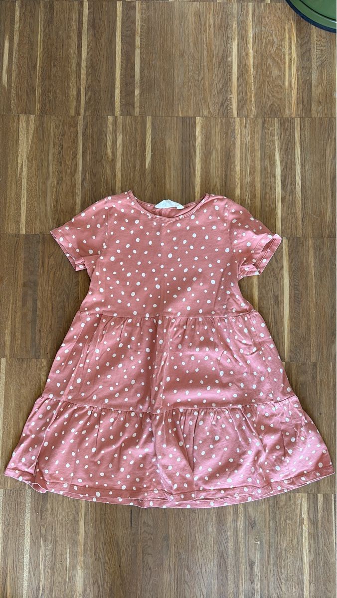 H&M Vestiti & Gonne: Sommerliches Kleid mit Pünktchenmuster, Grösse 122 – Usato da Zürich venduto da Tea01