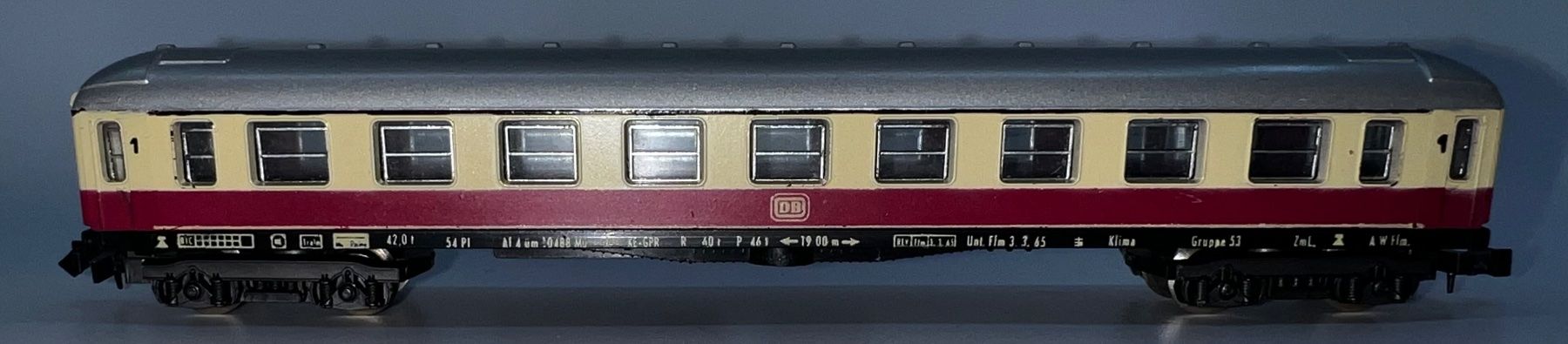 Lima Modellini di ferrovie: Lima 1. Kl Wagen der DB (N) – Usato da Basel venduto da jonnyhaas 1