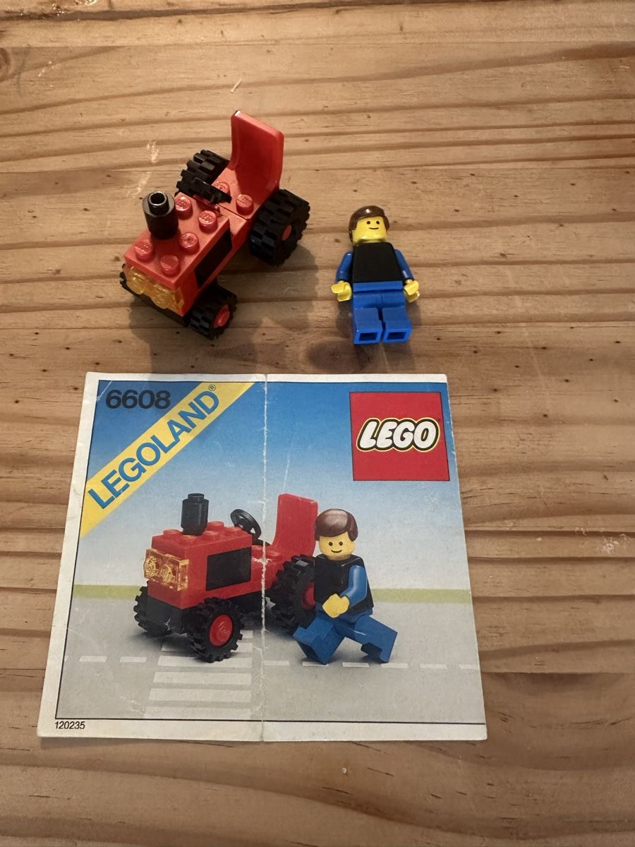 Lego Giocattoli: LEGO Legoland Traktor 6608  – Usato da Fahrwangen venduto da lya_n6l6