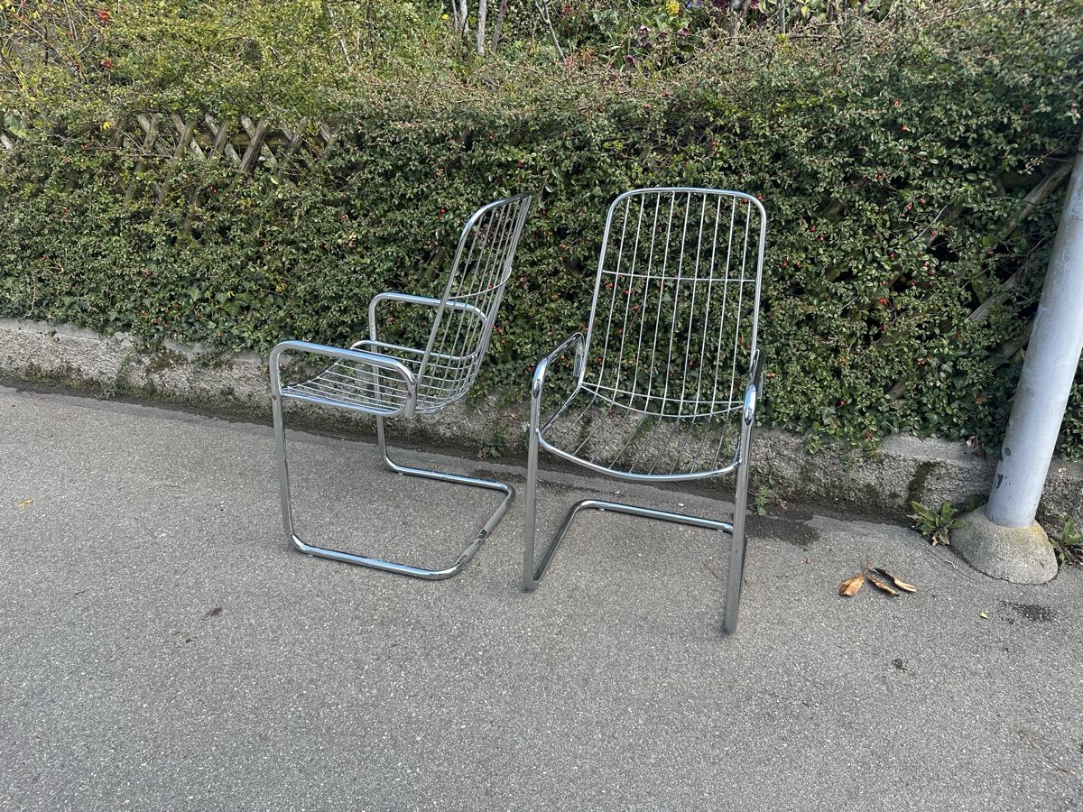 Sedie: Freischwinger Stühle von Gastone Rinaldi – Usato da Zürich venduto da inf_995m 6