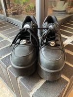 Buffalo Plateau Schuhe schwarz Grösse 38 guter Zustand
