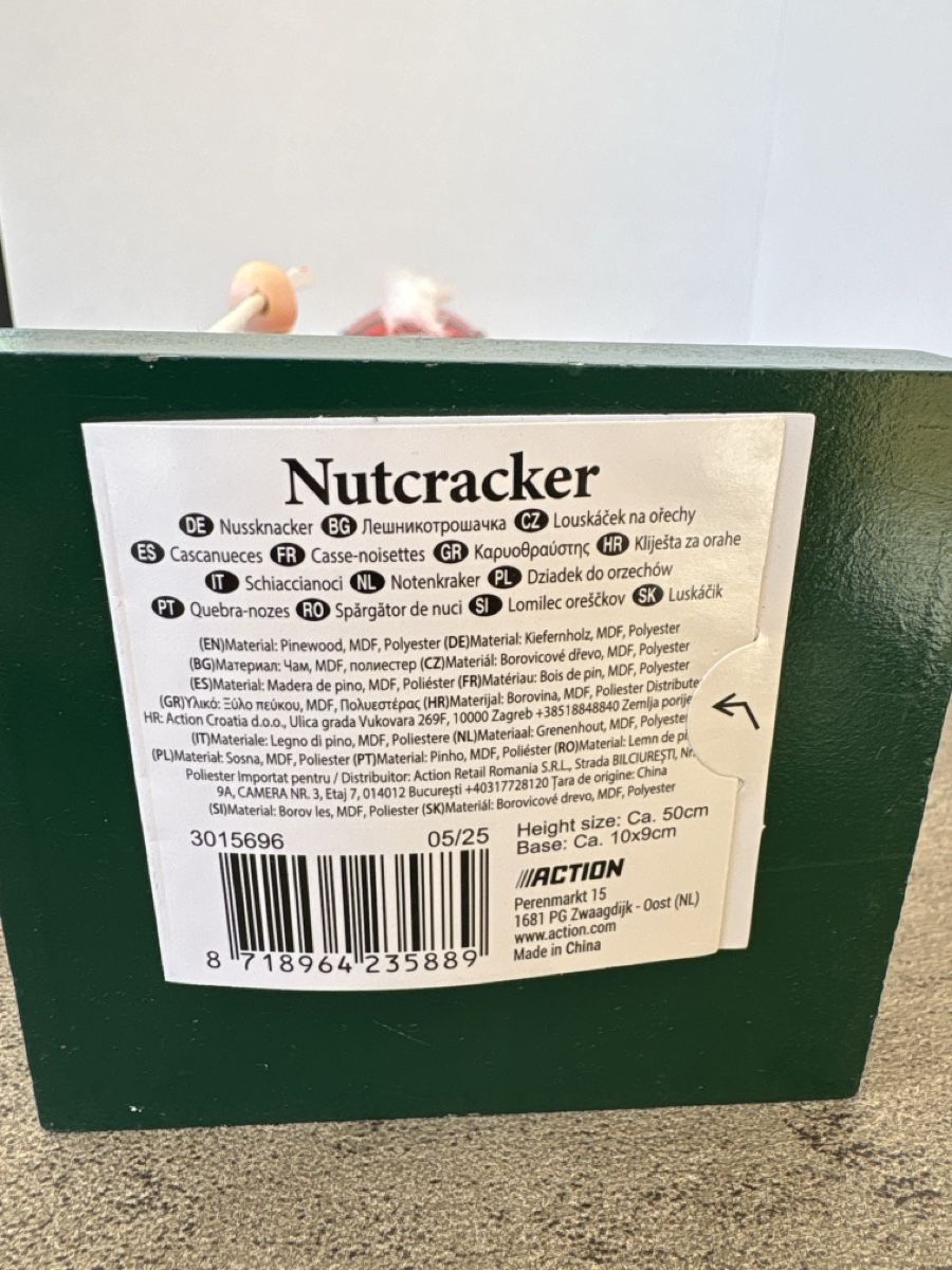 Tutte le decorazioni: Nussknacker aus Holz 50 cm hoch – Usato da Rümlang venduto da euqinom16 6