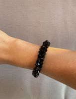 Elegantes Damen Armband, Schwarz, neuwertig — Onyx