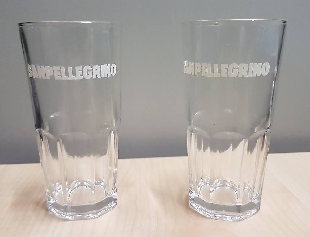 Bicchieri: 10 SANPELLEGRINO Gläser – Usato da Villnachern venduto da OnkelTom007 1