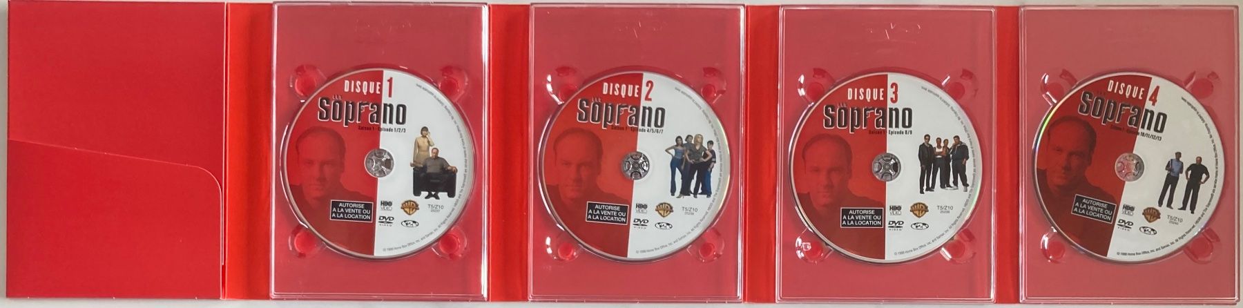 Alle DVDs: LES SOPRANOS (SAISON 1) – Gebraucht aus Poliez-Pittet von Newtown-Records 2