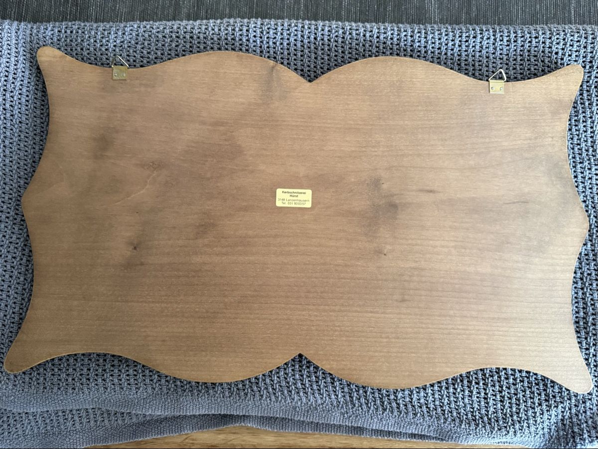 Tutte le decorazioni: Handgeschnitzte dekorative Holztafel – Nuovo (secondo la descrizione) da Frick venduto da chr_ts5y 1