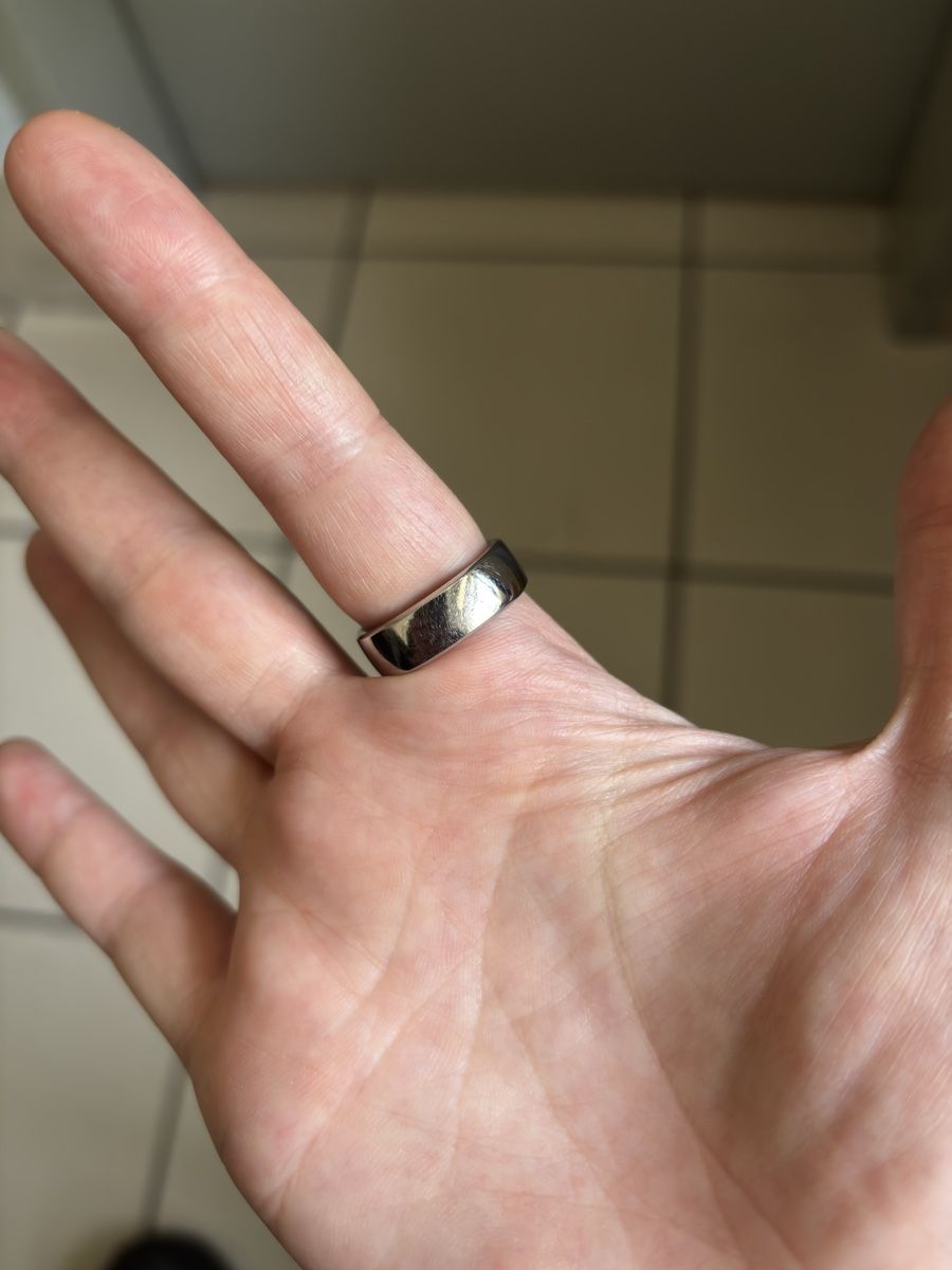 Anelli: RingConn Smart Ring Gen 2 - Silver - Size 8 – Usato da Bironico venduto da Koalaboss 2