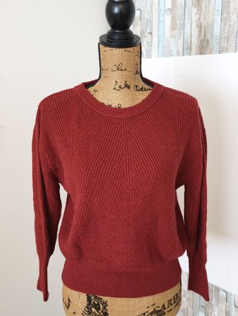 Chicorée Pullover, Grösse XS, Bordeaux Rot, Neu!
