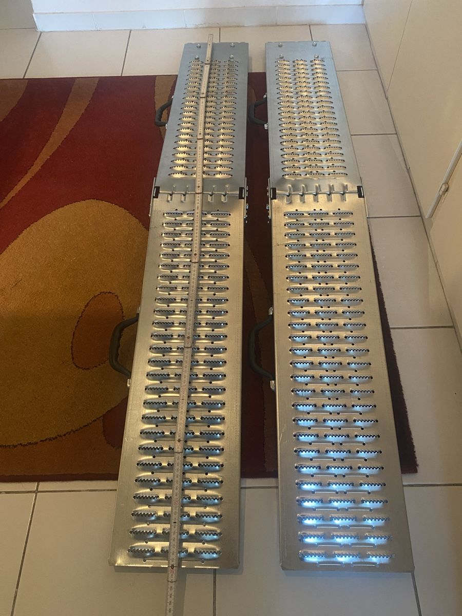 Rampe di accesso: Rampe Tectake alluminio 2 pezzi 170 cm nuovo stato – Nuovo (secondo la descrizione) da zollikofen venduto da centauro6969 1
