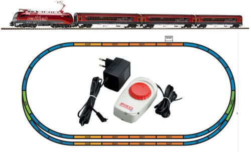 Piko Modelleisenbahnen: Piko „Railjet“ Startset – Gebraucht aus Stans von Schwalmis2246