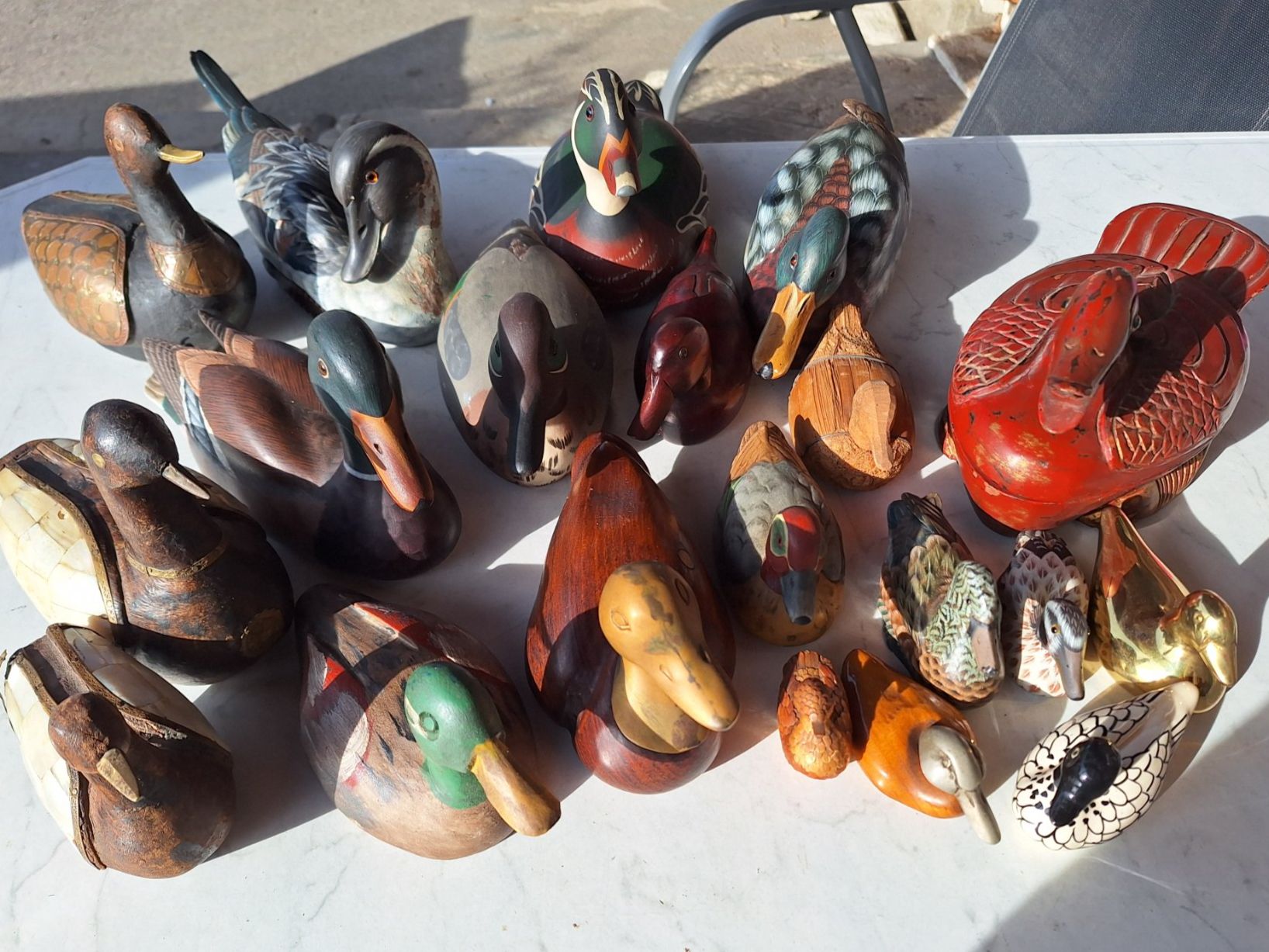 Tutte le decorazioni: HÜBSCHE ENTENSAMMLUNG - DEKORATION – Usato da Huttwil venduto da Kunterbuntli