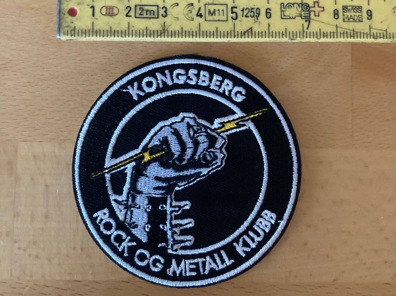 Patches: Kongsberg Patch Sticker Aufnäher 38 – Neu (gemäss Beschreibung) aus Horn von abutre72