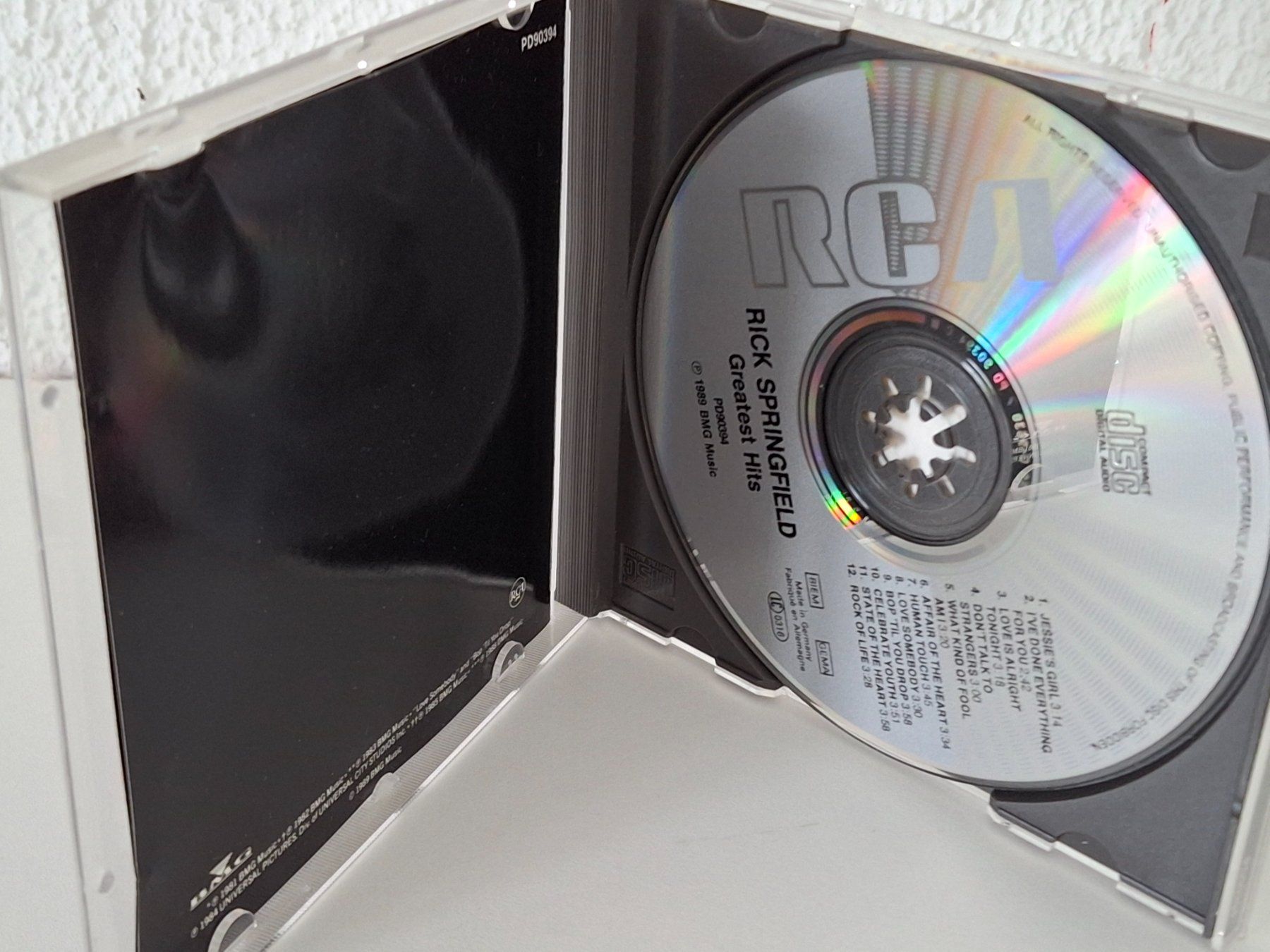 CD: CD Rick Springfield - Greatest Hits – Usato da Aarberg venduto da Jackup1 2
