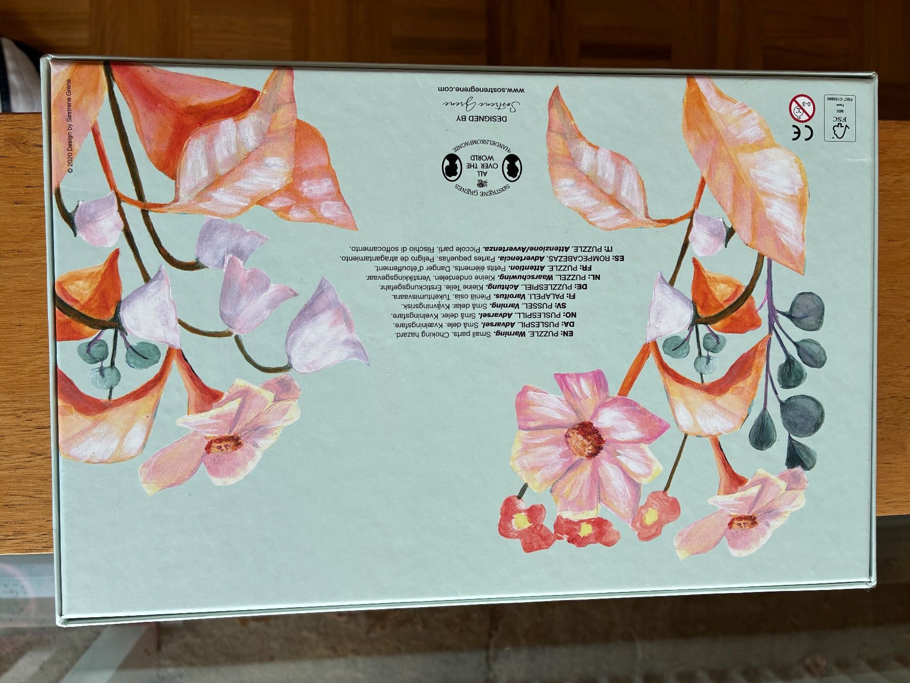 Puzzle: Anna & Clara`s Flower Puzzle, 1000 Teile – Usato da Chur venduto da nic_mk9p 1