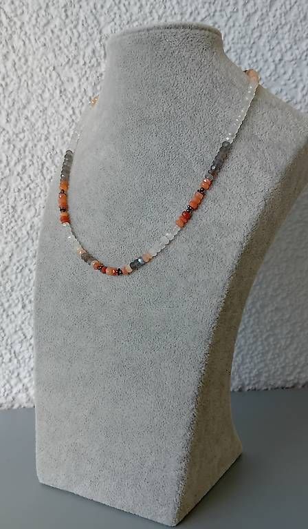 Catenine: Collier mit Mondstein und Silber – Usato da Stans venduto da wer_fd5f 3