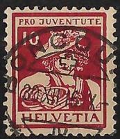 1916, 10 c. PJ Ia VOLL-0 BONCOURT! SCHÖNE, ATTRAKTIVE MARKE!