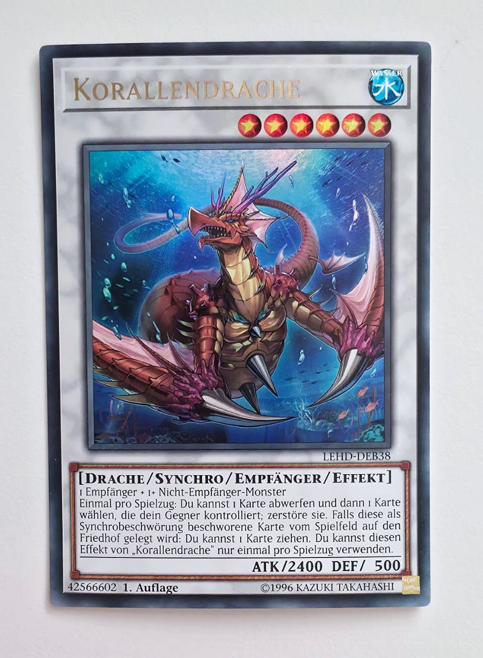 Yugioh Carte collezionabili: Korallendrache - Yu-Gi-Oh! TCG – Usato da Zürich venduto da Zetto