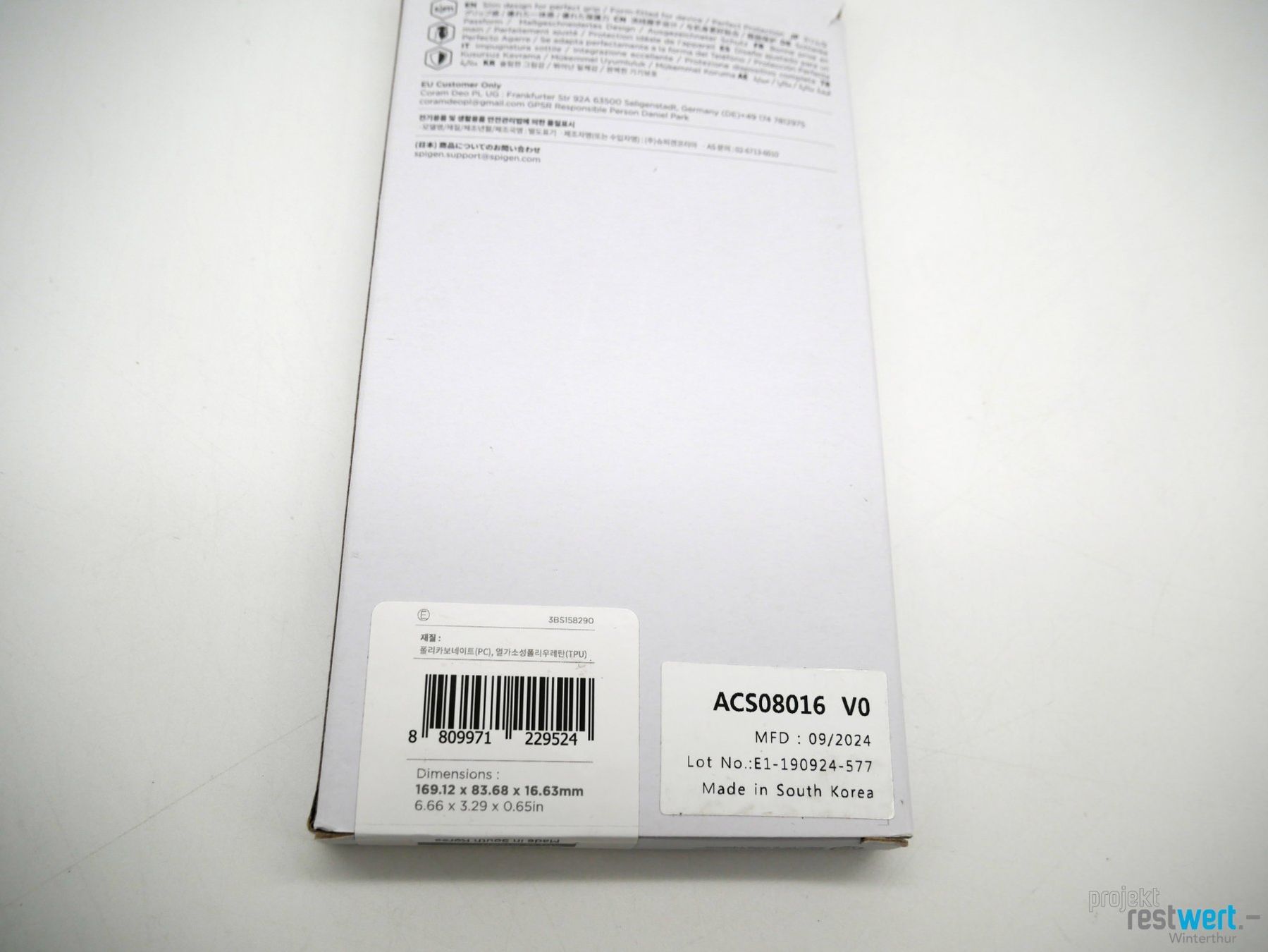 Apple Cover & Protezioni schermo: APPLE Handyhülle Optik Armor iPhone 16 Pro – Nuovo (secondo la descrizione) da Winterthur venduto da Restwert_Winterthur 5