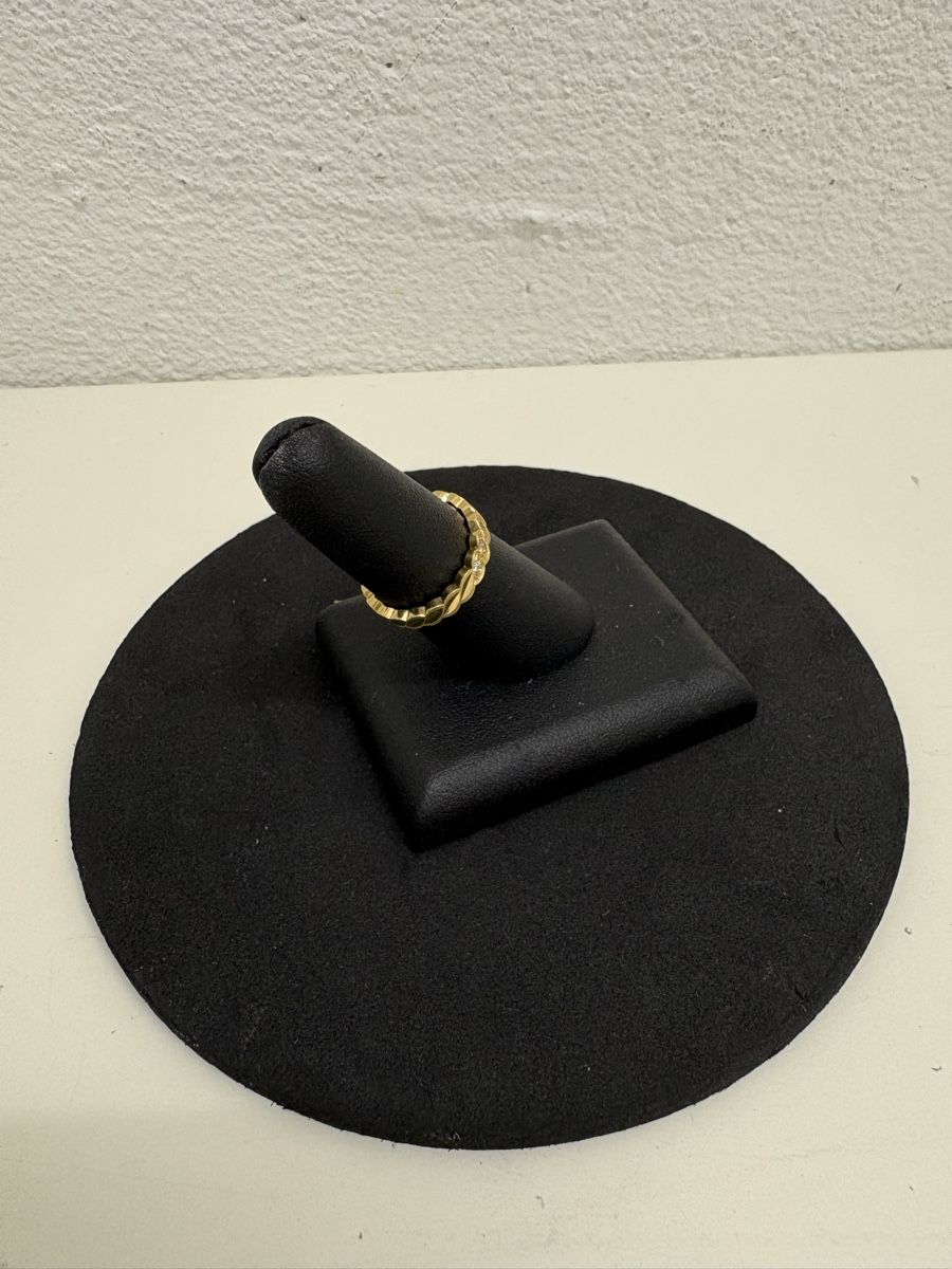 Anelli: Gelbgoldring mit Diamanten – Nuovo (secondo la descrizione) da Zug venduto da Amedea36 3