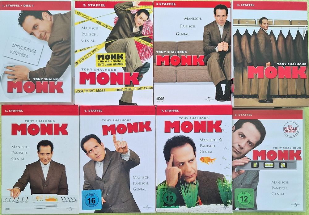 Monk Staffel 18 komplett Kaufen auf Ricardo