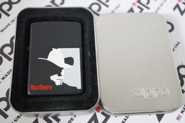 ZIPPO Feuerzeug -MARLBORO MAN - black - 1996