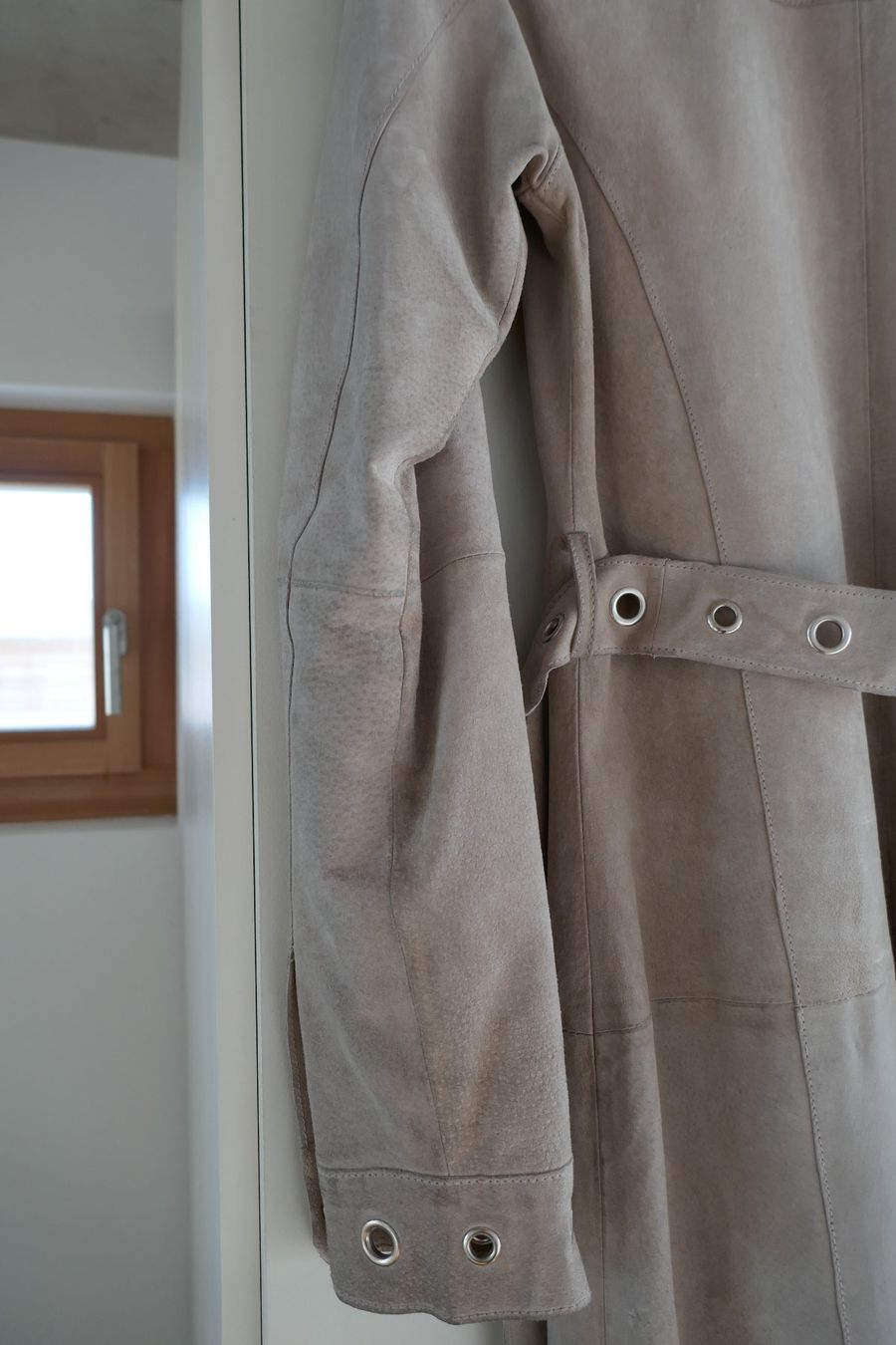 Only Cappotti: Beiger Wildledermantel Gr. S – Usato da Villars-sur-Glâne venduto da richardette 2