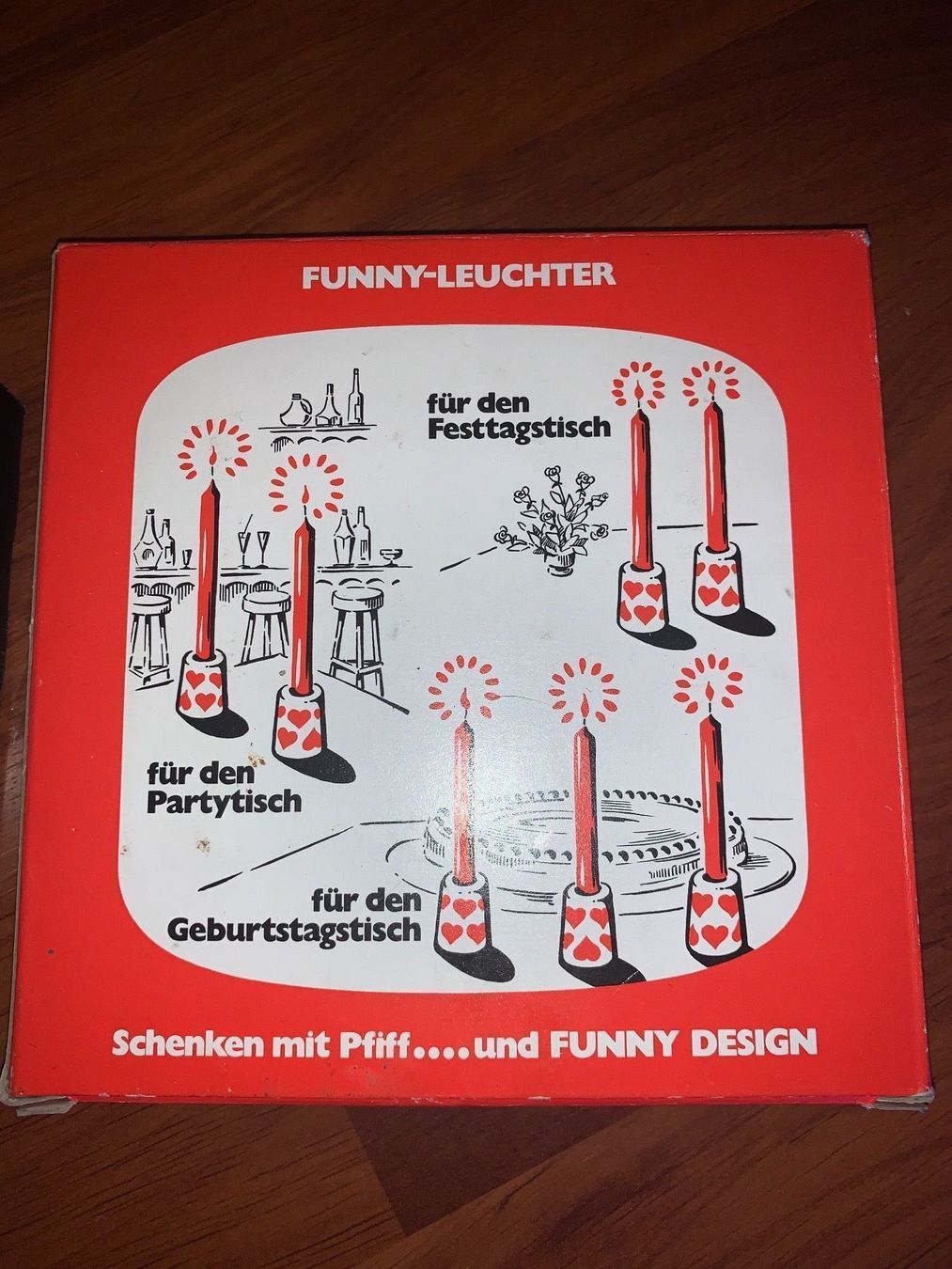 Portacandele: Funny-Leuchter inkl. Kerzen – Usato da Lutzenberg venduto da CS65 1