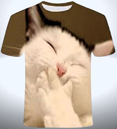 👚 Süßes Damen T-Shirt: Büsi-Liebe! 🐱💫