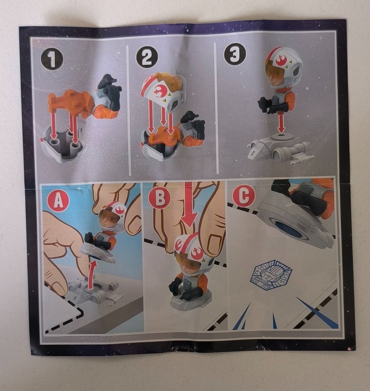 Giocattoli: STAR WARS  Kinder  Überraschungsei mit Stempel – Nuovo (secondo la descrizione) da Muttenz venduto da hak_dsk9 6
