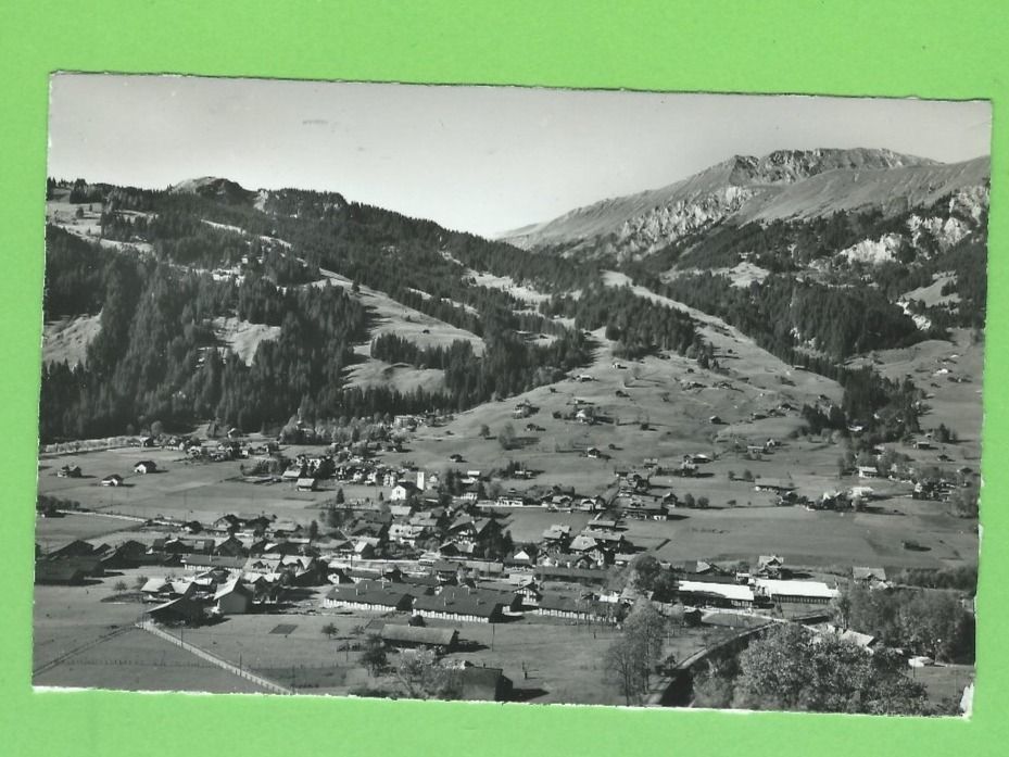 Cartoline postali: Lenk mit Mülkerblatten u. Wistätthorn – Usato da Zürich venduto da t24_de