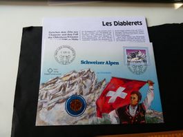 700 Jahre Eidgenossenschaft, Münzbrief Les Diablerets