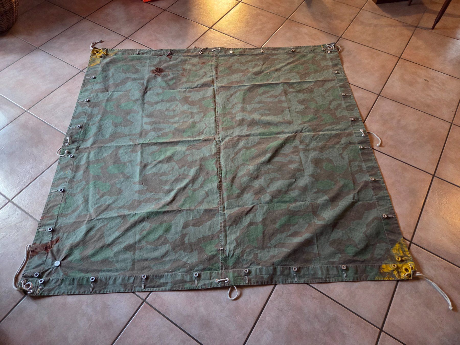 Schweizer Armee Coperte: Toile de rebus originale armée suisse – Usato da Choëx venduto da Solmo51 2